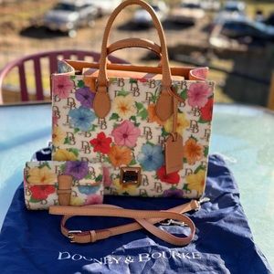 DOONEY & Bourke Janine floral satchel